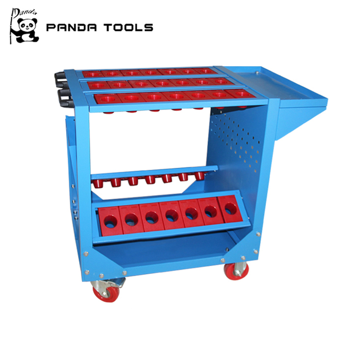 Cutting Tool Holder Storage Cart Tool Trolley