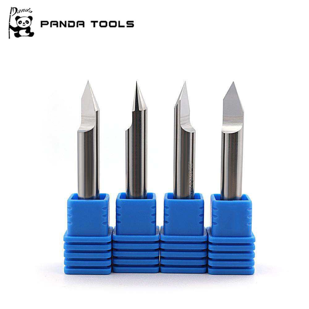 Tungsten steel four-edged carving knife