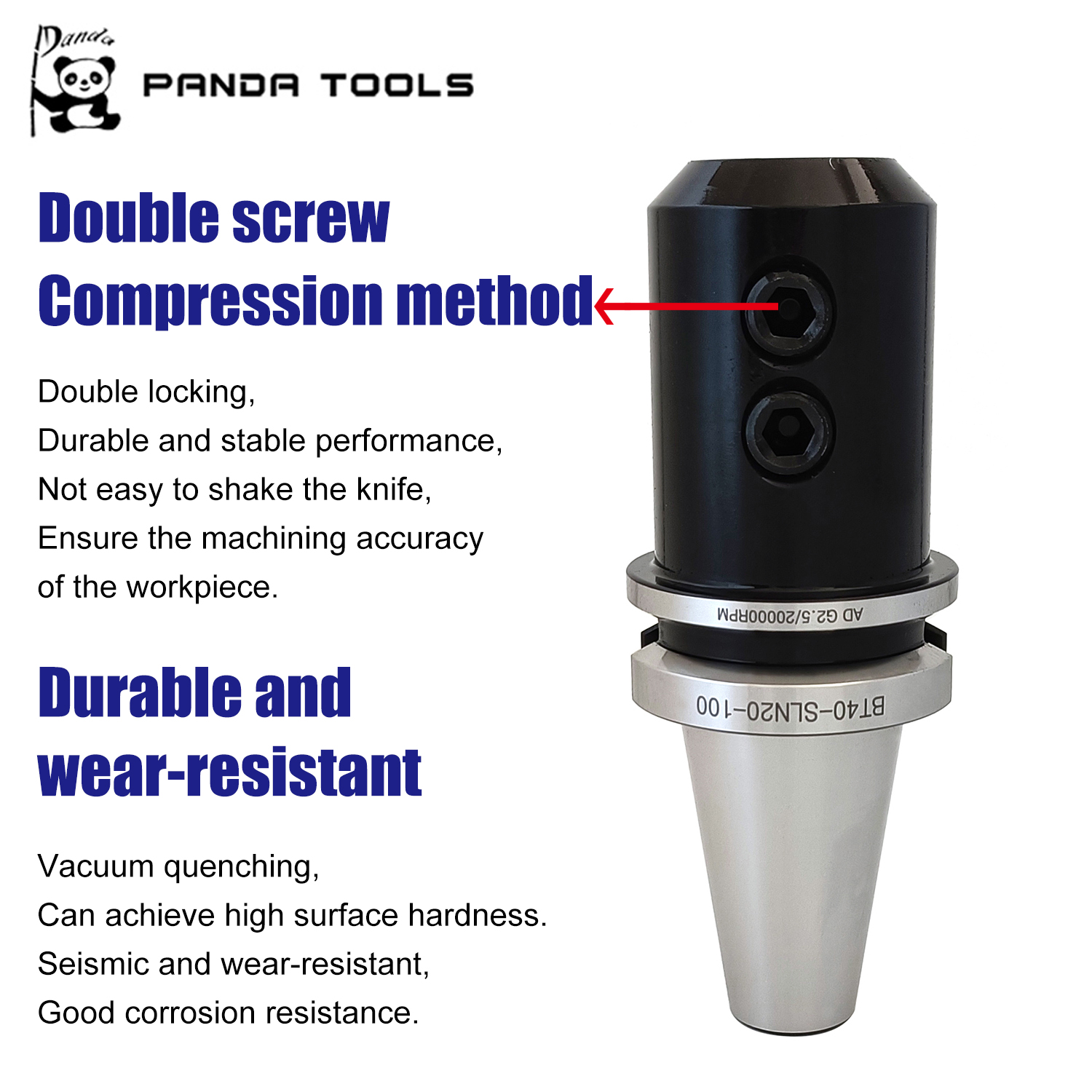 BT Side Lock End Mill Adapter-Panda-tool